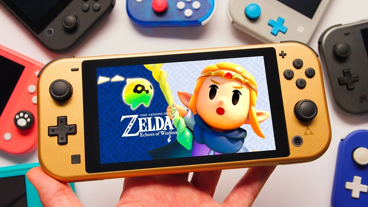 'Ultimate' Zelda Switch Lite Features OLED and Updated Joysticks