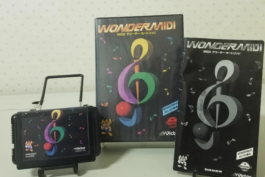 WonderMidi Software for Sega Mega Drive Preserved
