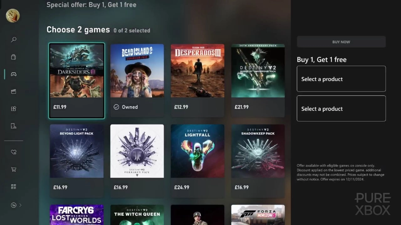 Two Exciting Xbox 'Buy One, Get One Free' Sales Launched