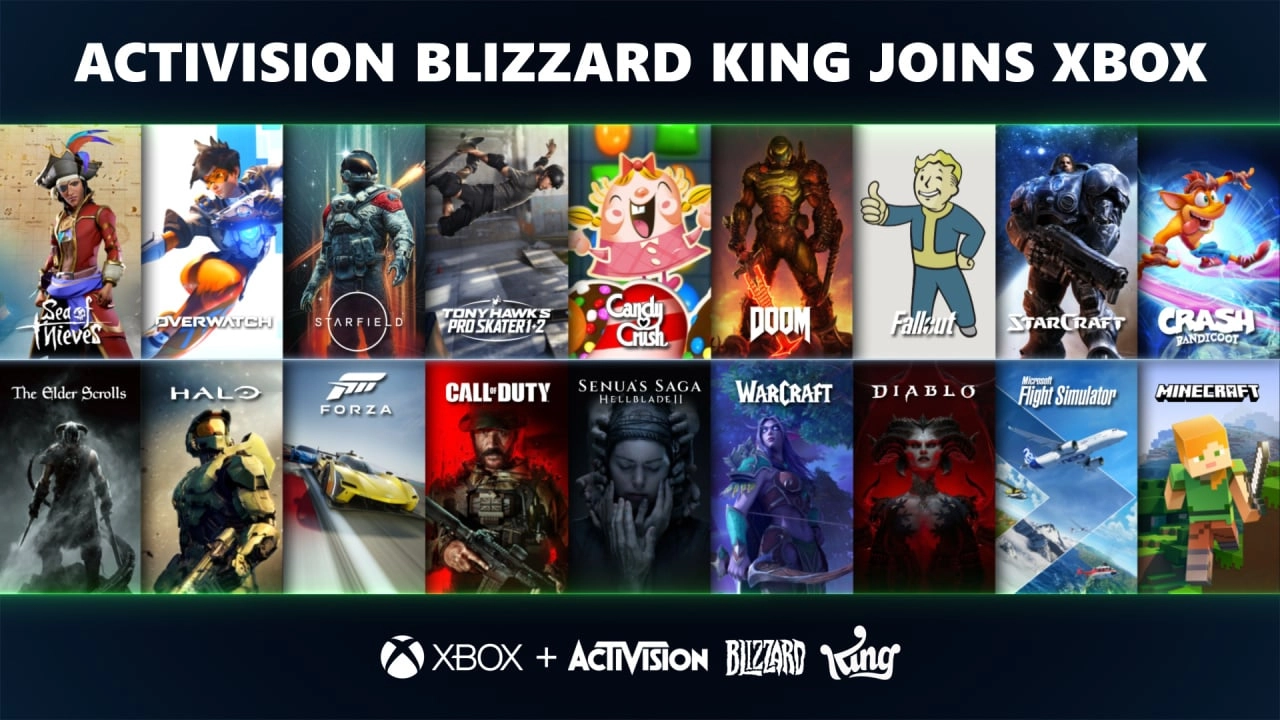Xbox Begins Incorporating Activision Blizzard Titles into Game Pass