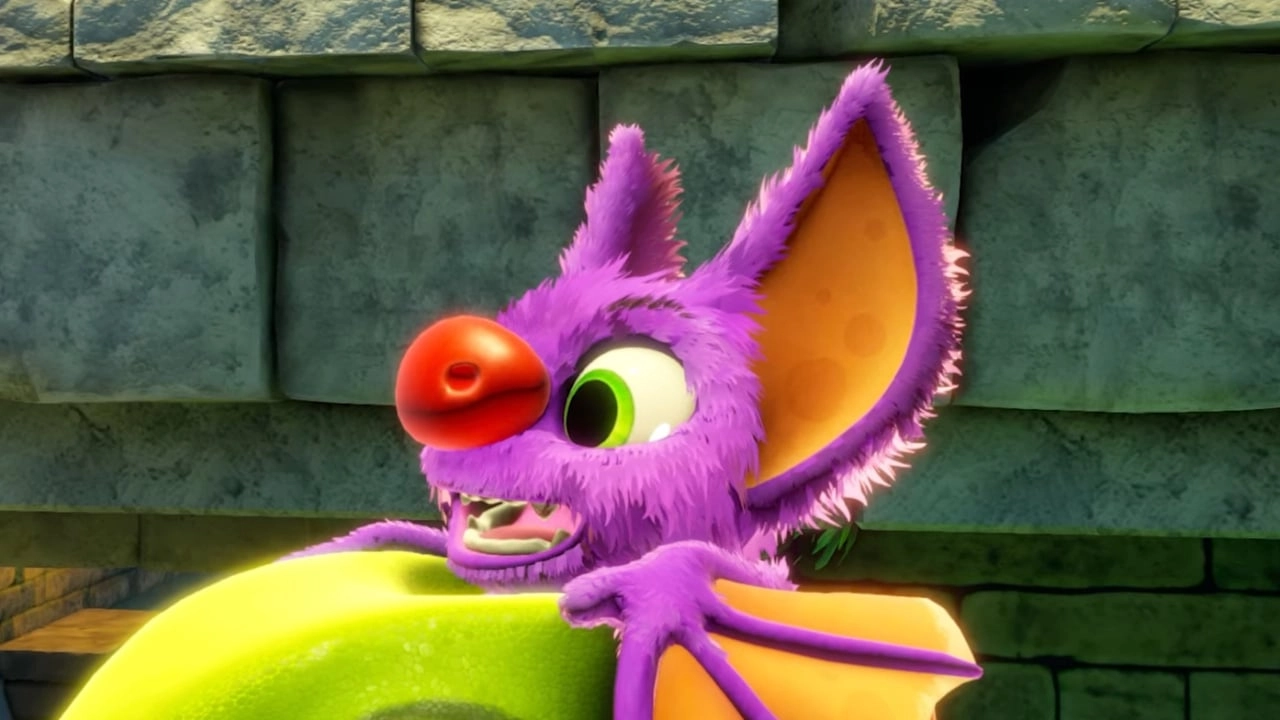 Laylee's New Fluffy Design Stuns in Yooka-Replaylee Remaster
