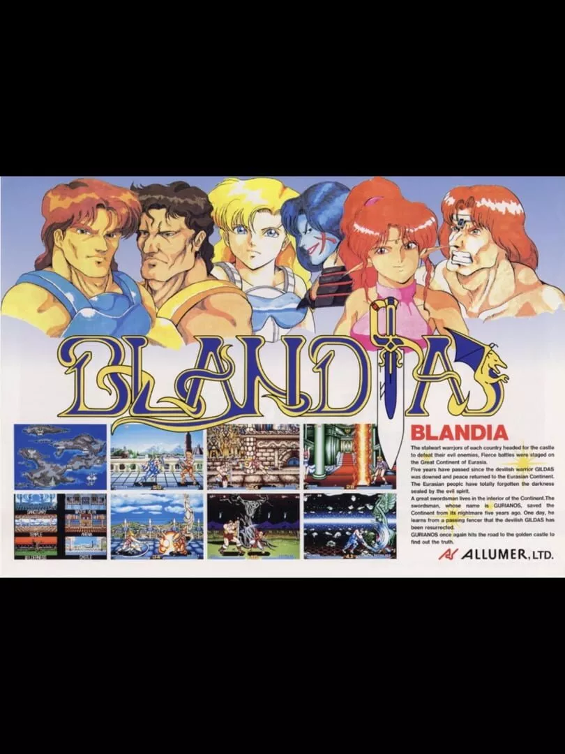 Blandia Box Art