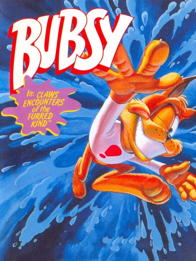 Bubsy in Claws Encounters of the Furred Kind Box Art