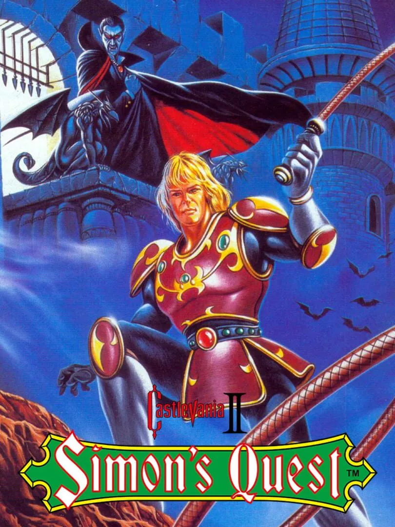 Castlevania II: Simon's Quest Box Art