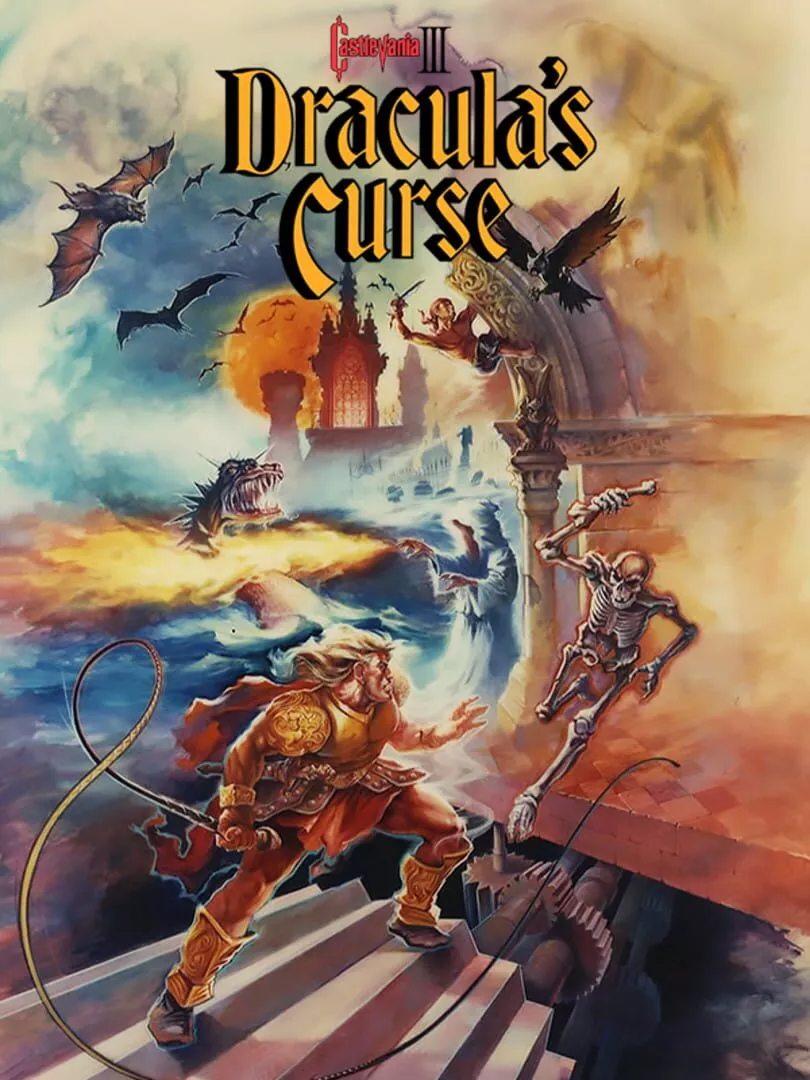 Castlevania III: Dracula's Curse Box Art