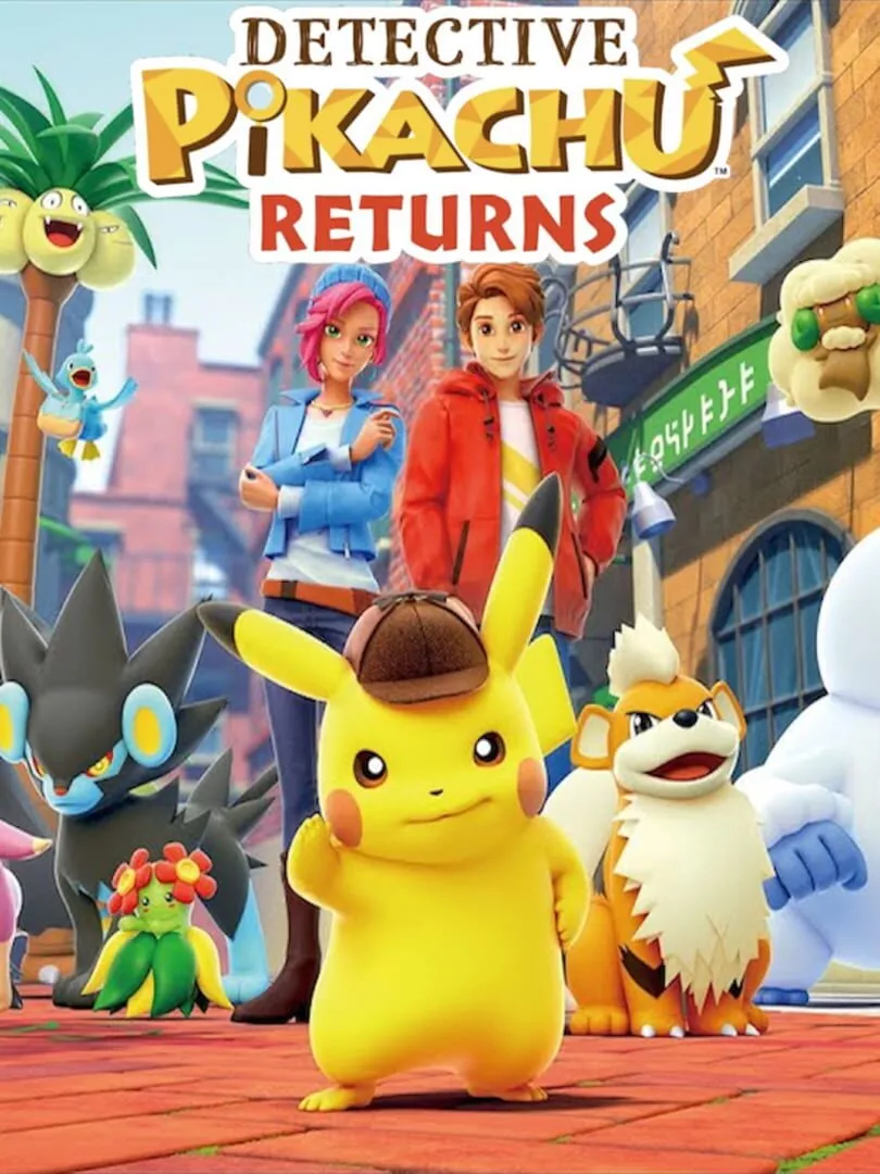 Detective Pikachu Returns Box Art