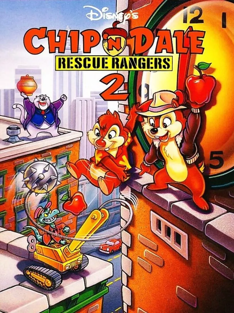 Disney's Chip 'n Dale Rescue Rangers 2 Box Art