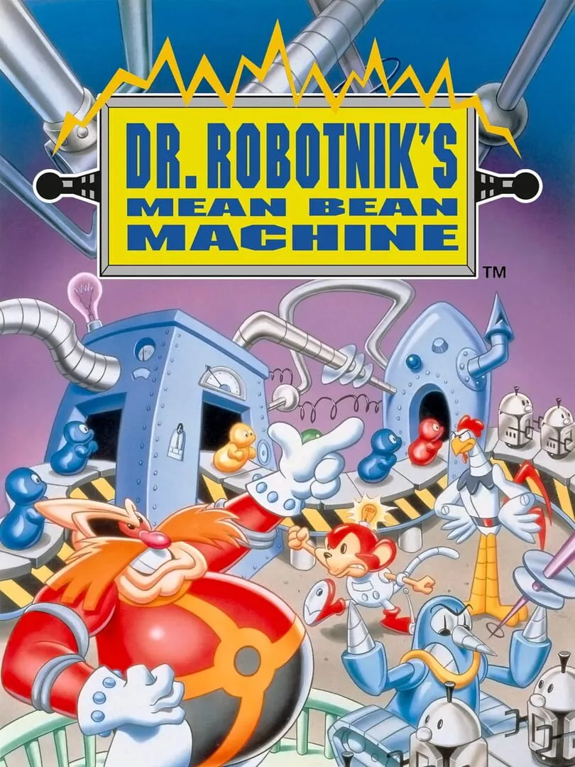 Dr. Robotnik's Mean Bean Machine Box Art