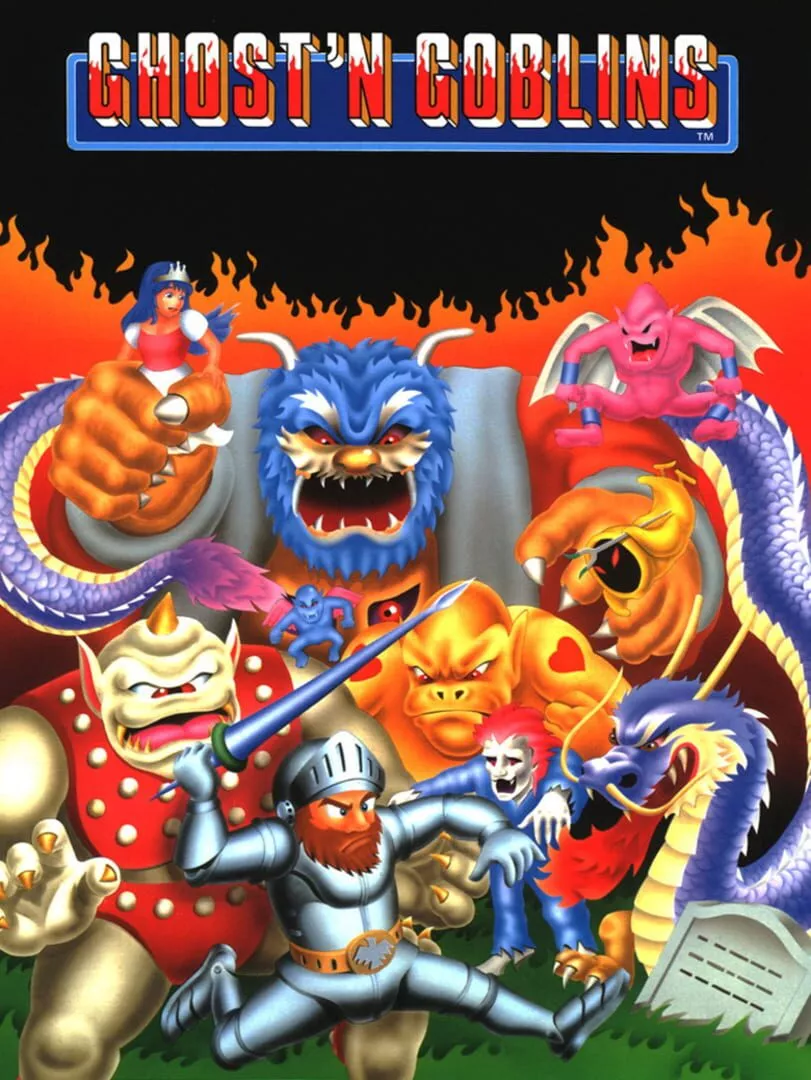 Ghosts 'n Goblins Box Art