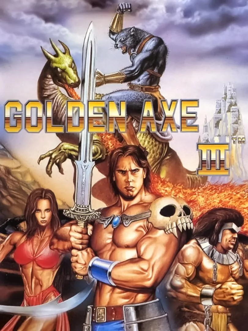 Golden Axe III Box Art