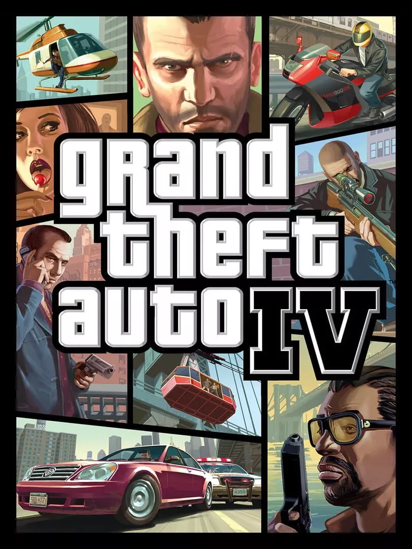 Grand Theft Auto IV Box Art