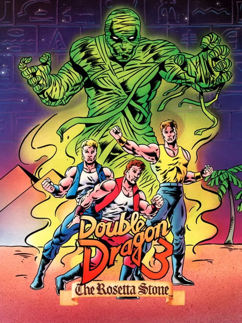 Double Dragon 3: The Rosetta Stone cover art