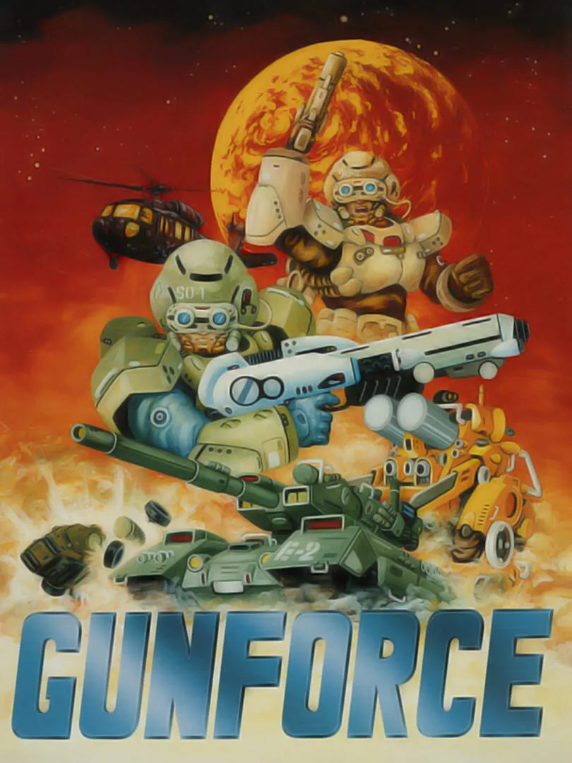 Gunforce cover art