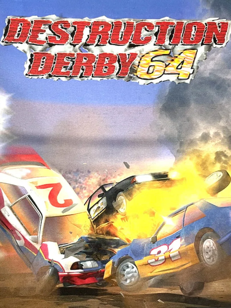 Destruction Derby 64 cover art