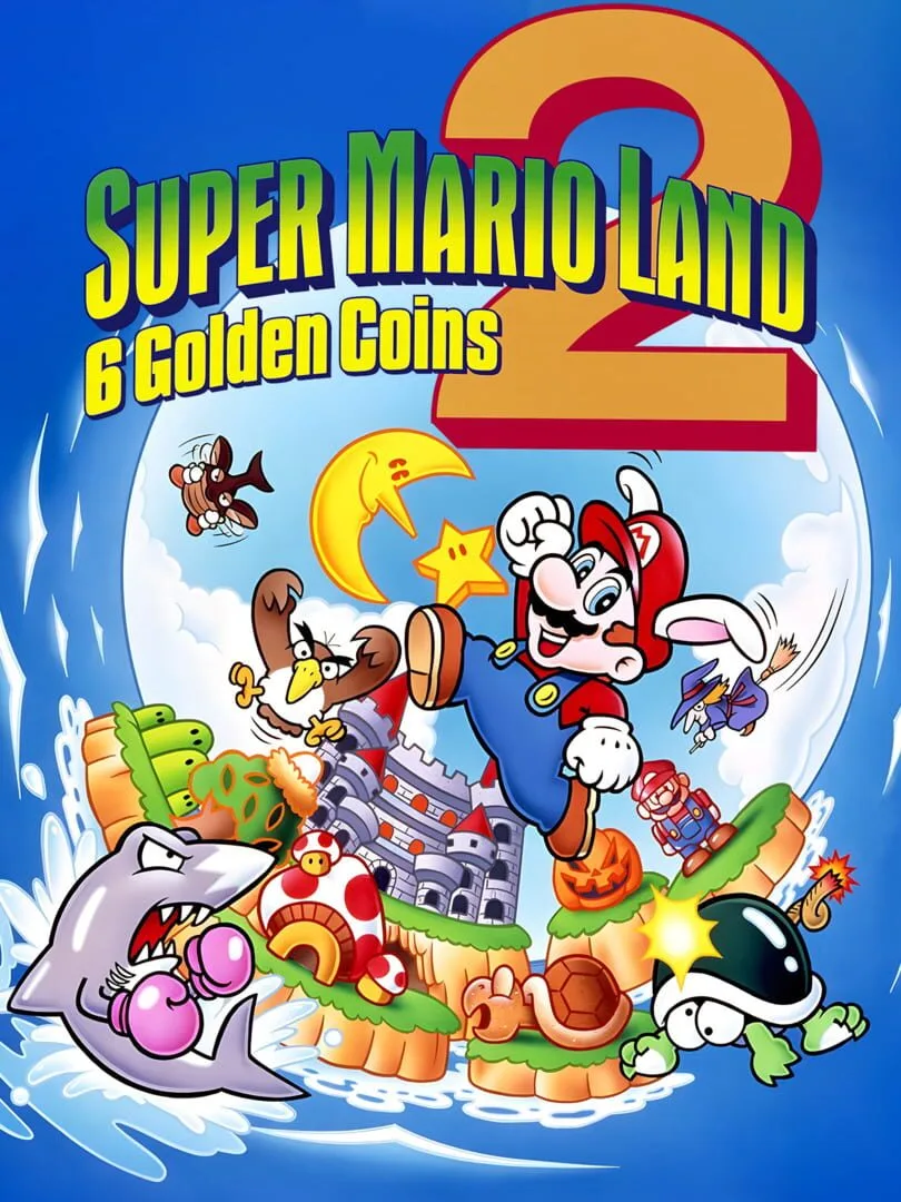 Super Mario Land 2: 6 Golden Coins cover art
