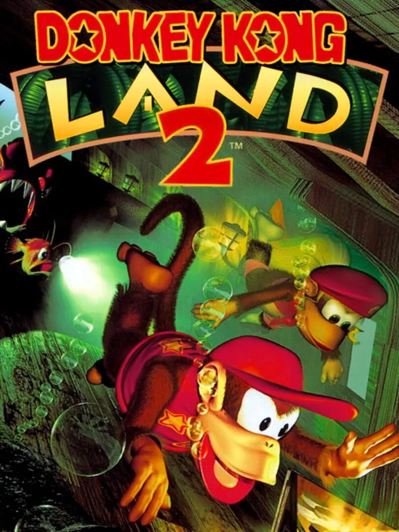 Donkey Kong Land 2 cover art
