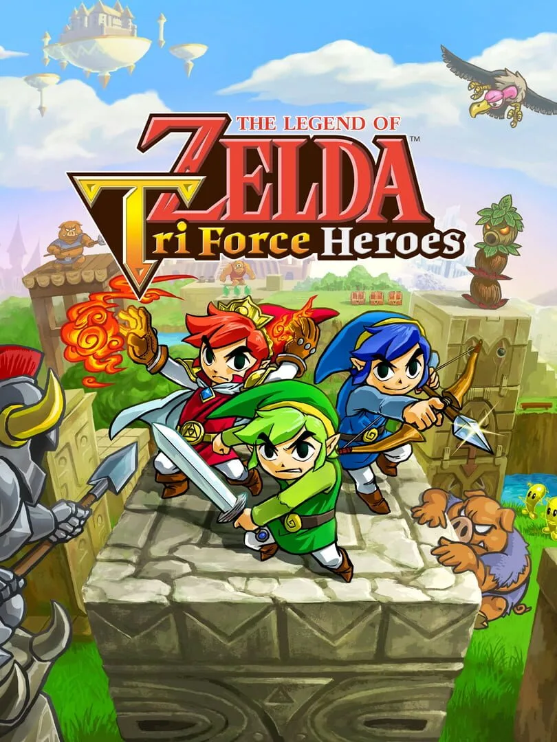 The Legend of Zelda: Tri Force Heroes cover art