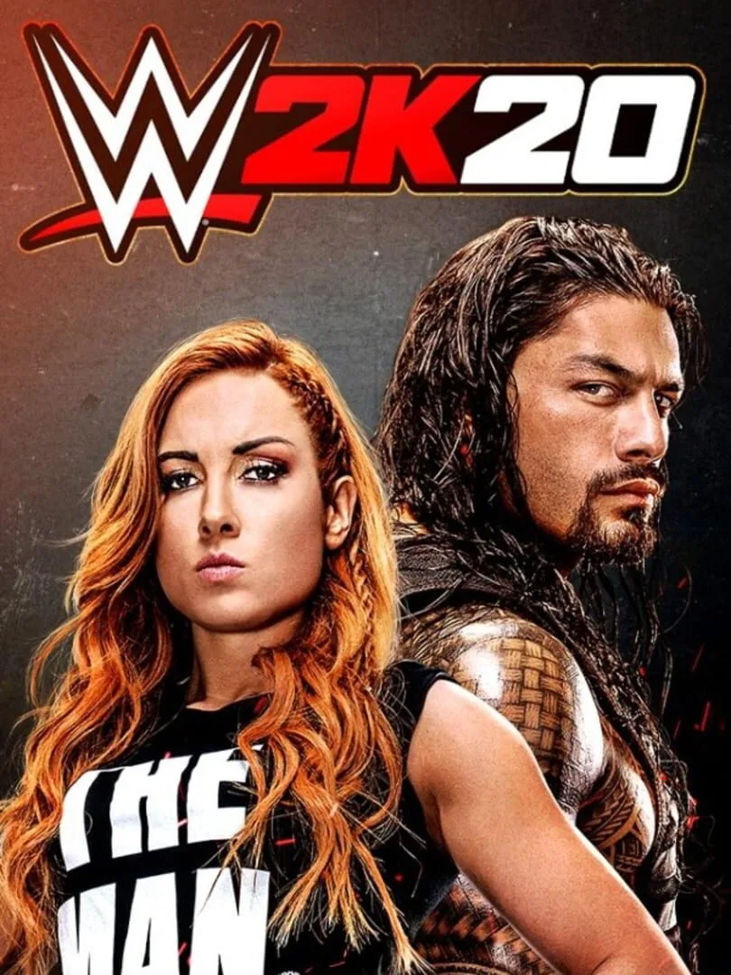 WWE 2K20 cover art