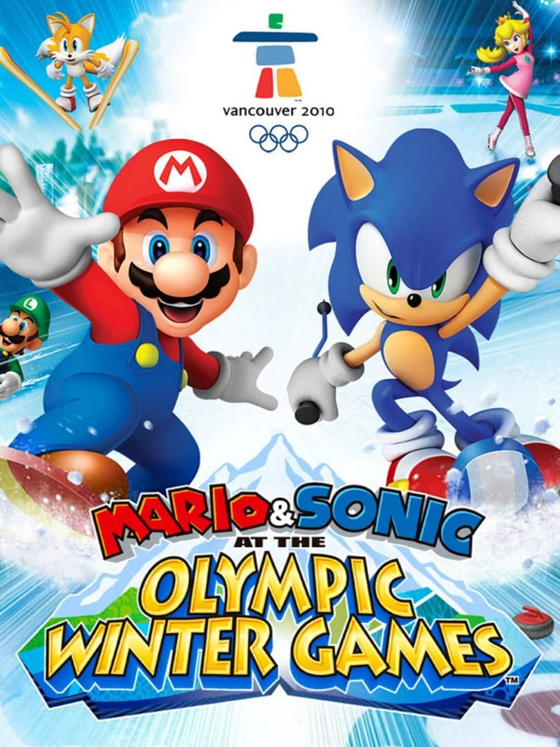 Mario & Sonic at the Olympic Winter Games cover art
