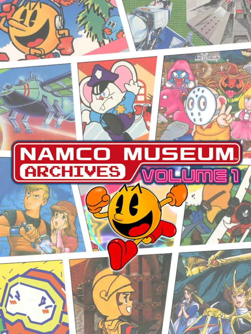 Namco Museum Archives Volume 1 cover art