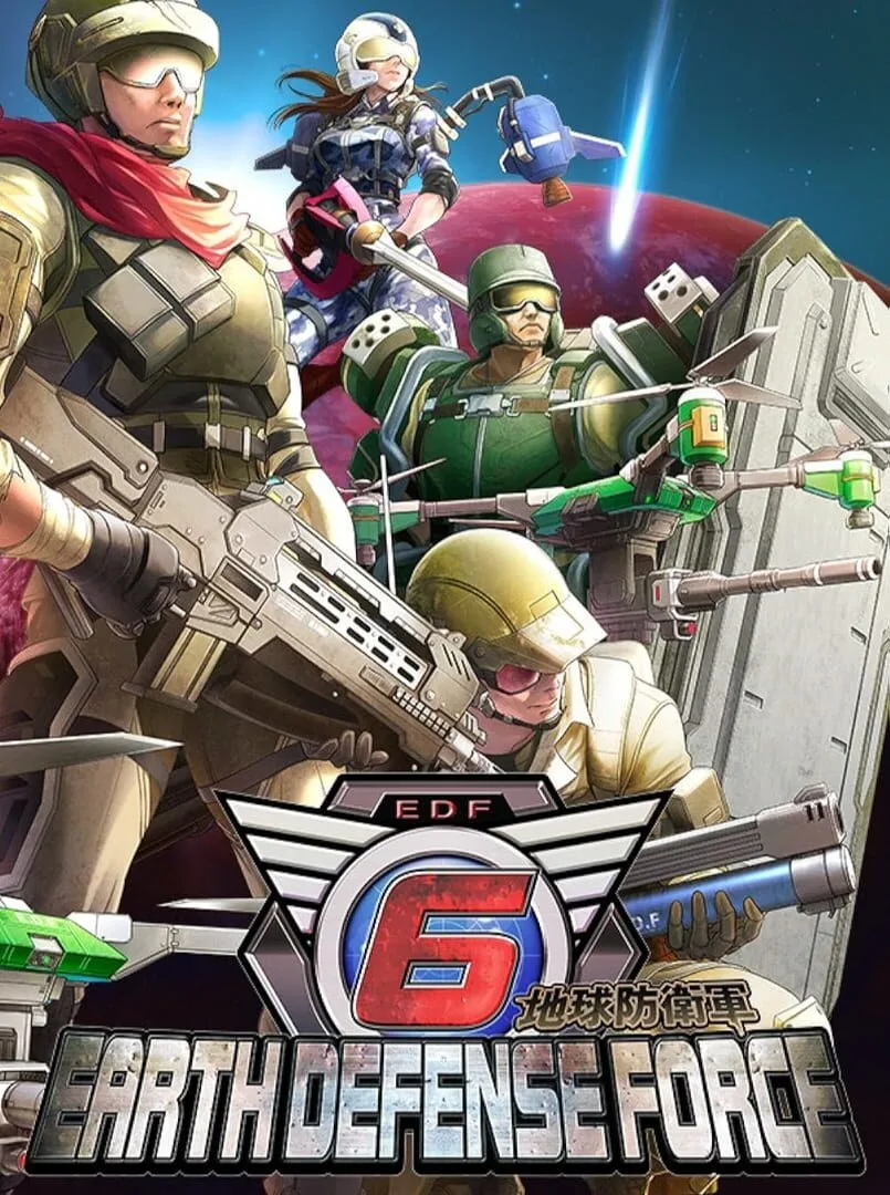 Earth Defense Force 6 cover art