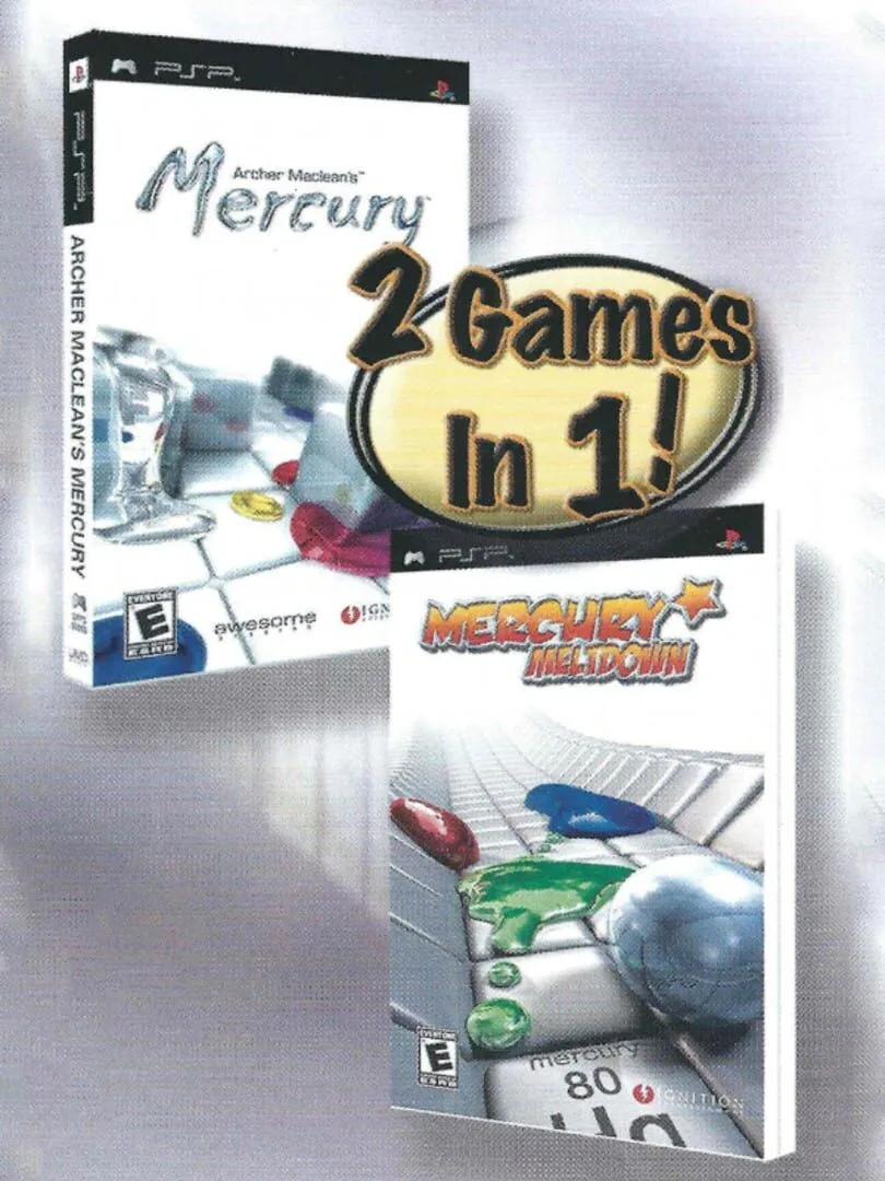 2 Games in 1!: Archer Maclean's Mercury / Mercury Meltdown cover art