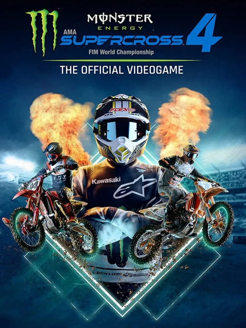 Monster Energy Supercross: The Official Videogame 4 cover art