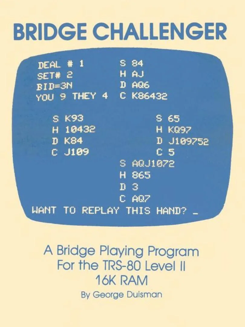Bridge Challenger cover art