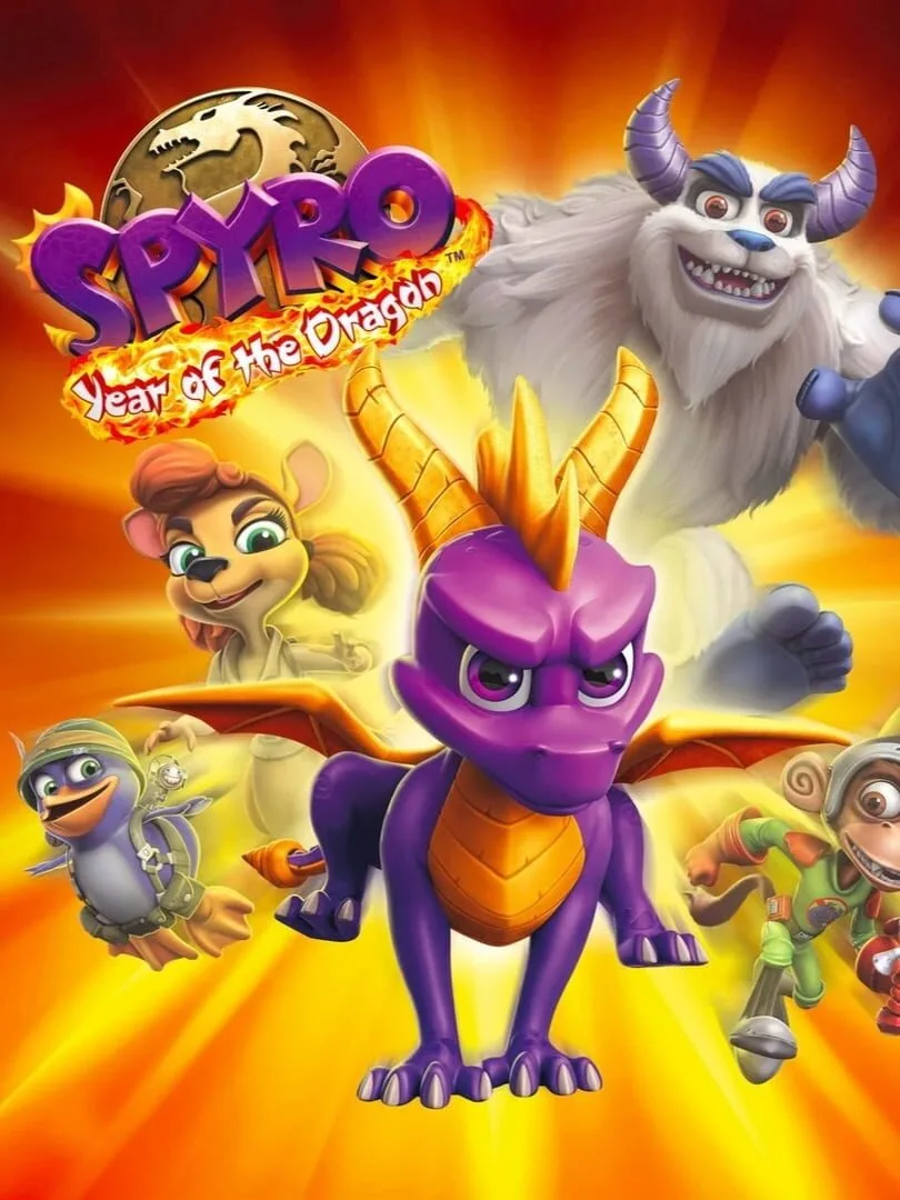 Spyro: Year of the Dragon cover art
