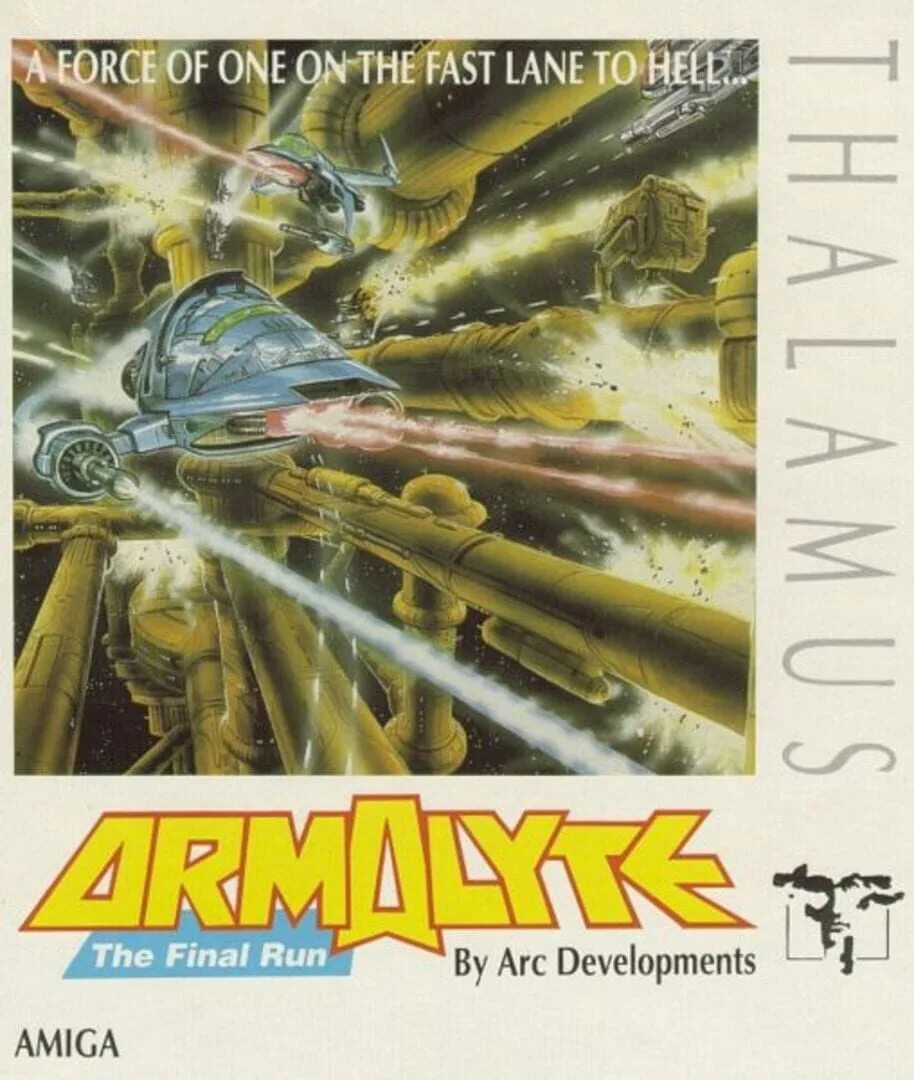 Armalyte: The Final Run cover art