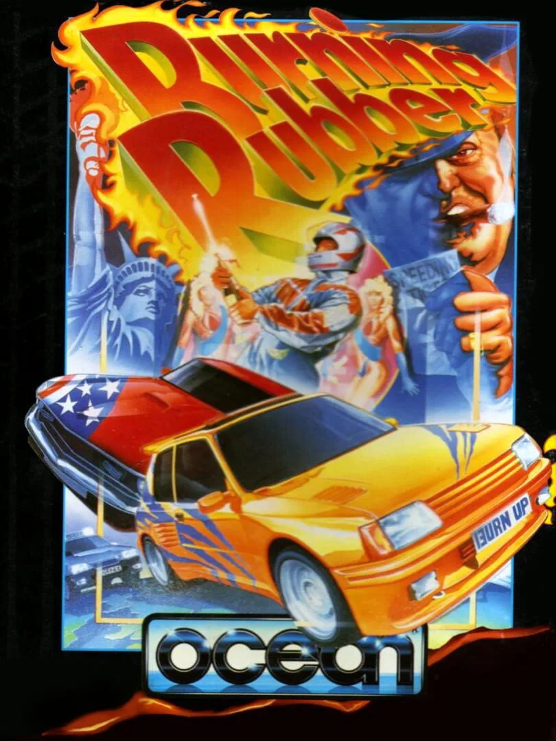 Burning Rubber cover art