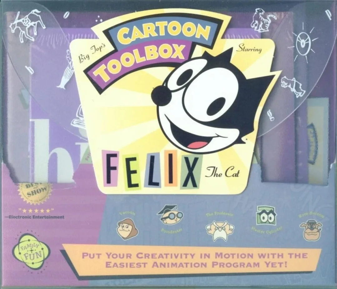 Cartoon Toolbox Starring Felix the Cat box art
