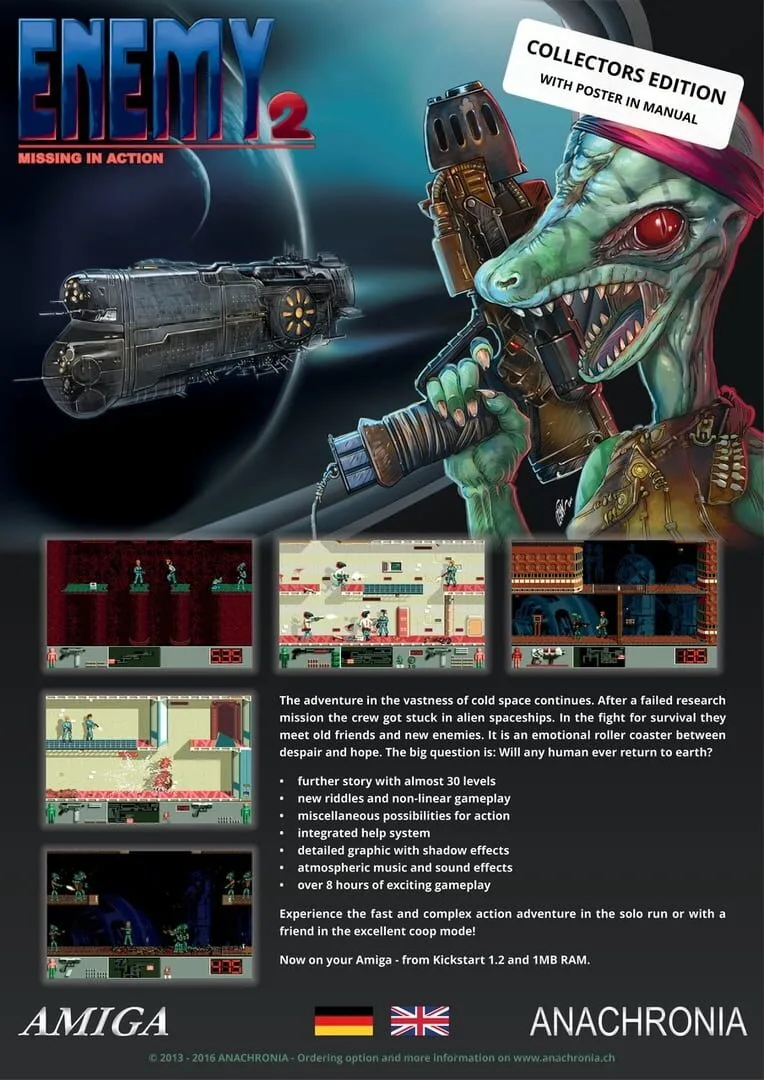 Enemy 2: Missing in Action cover art