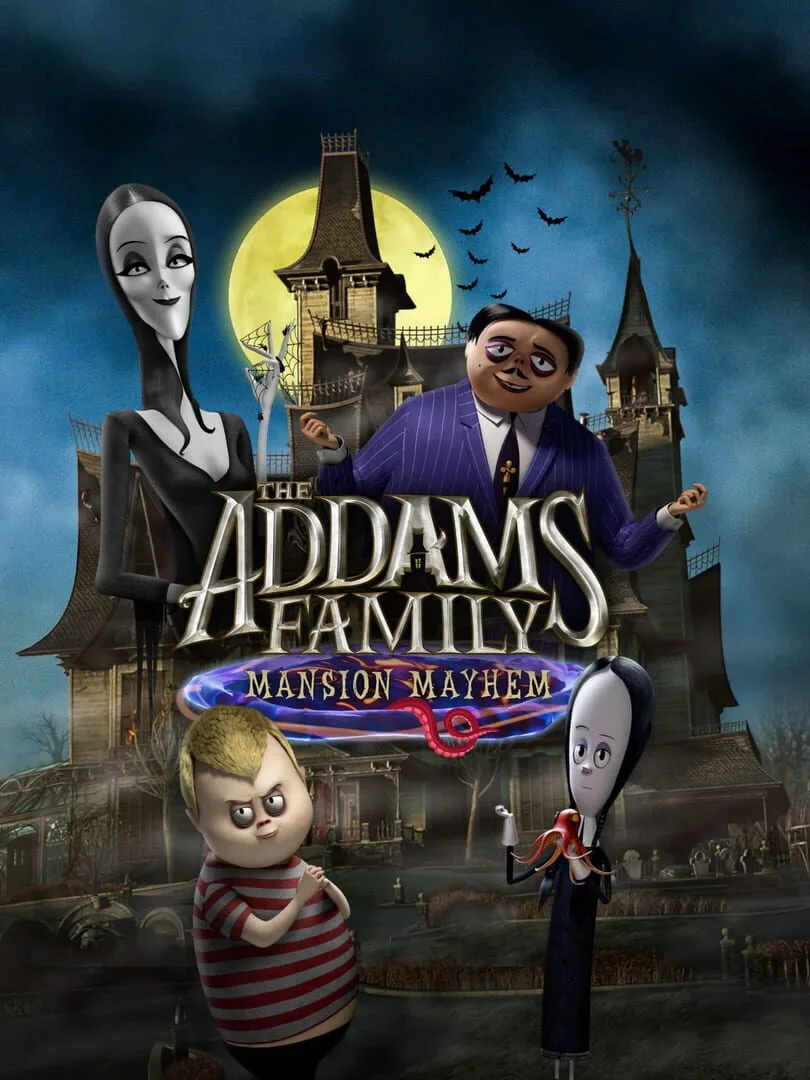 The Addams Family: Mansion Mayhem box art