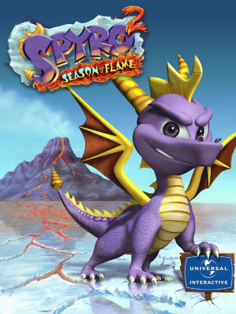 Spyro 2: Season of Flame box art