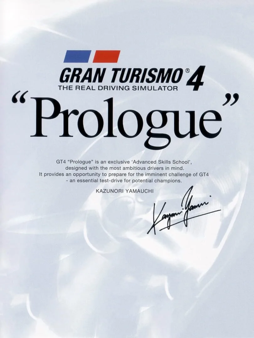 Gran Turismo 4 Prologue cover art