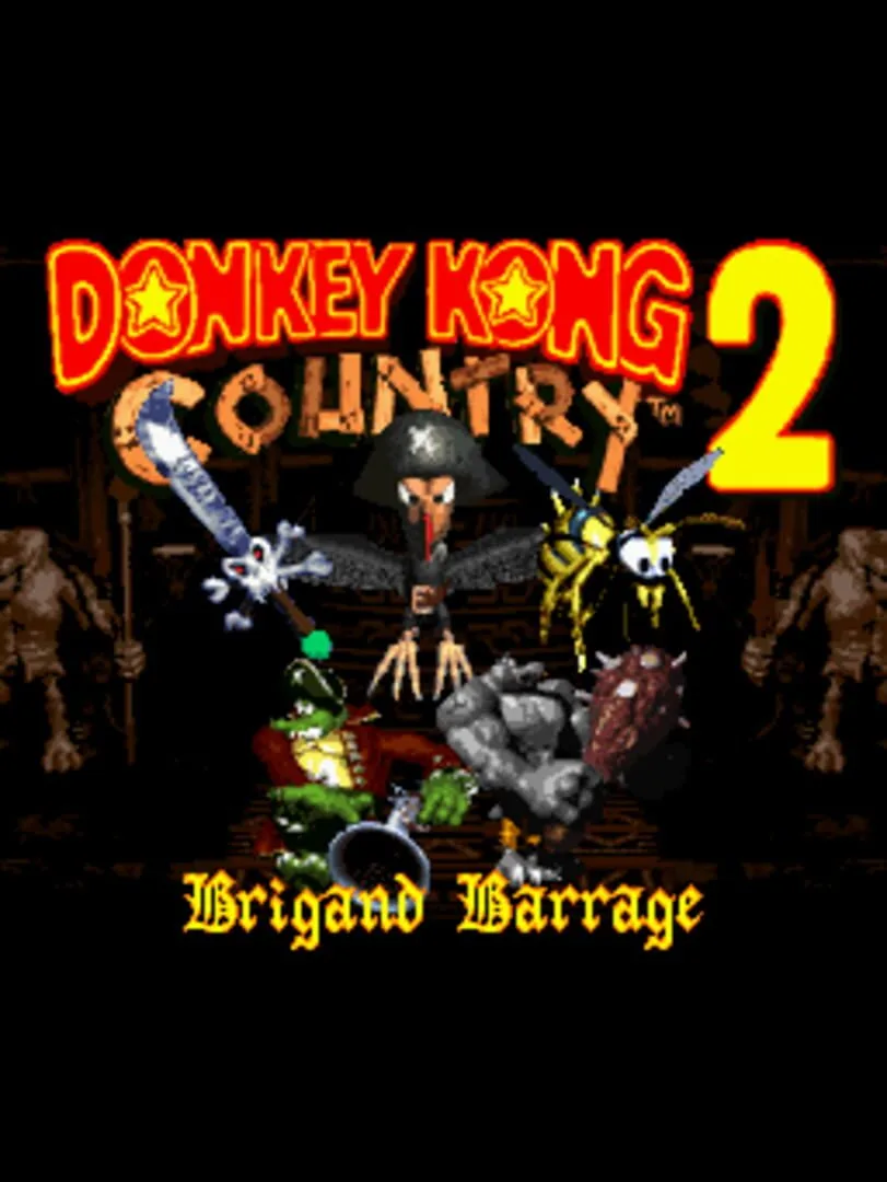 Donkey Kong Country 2: Brigand Barrage cover art