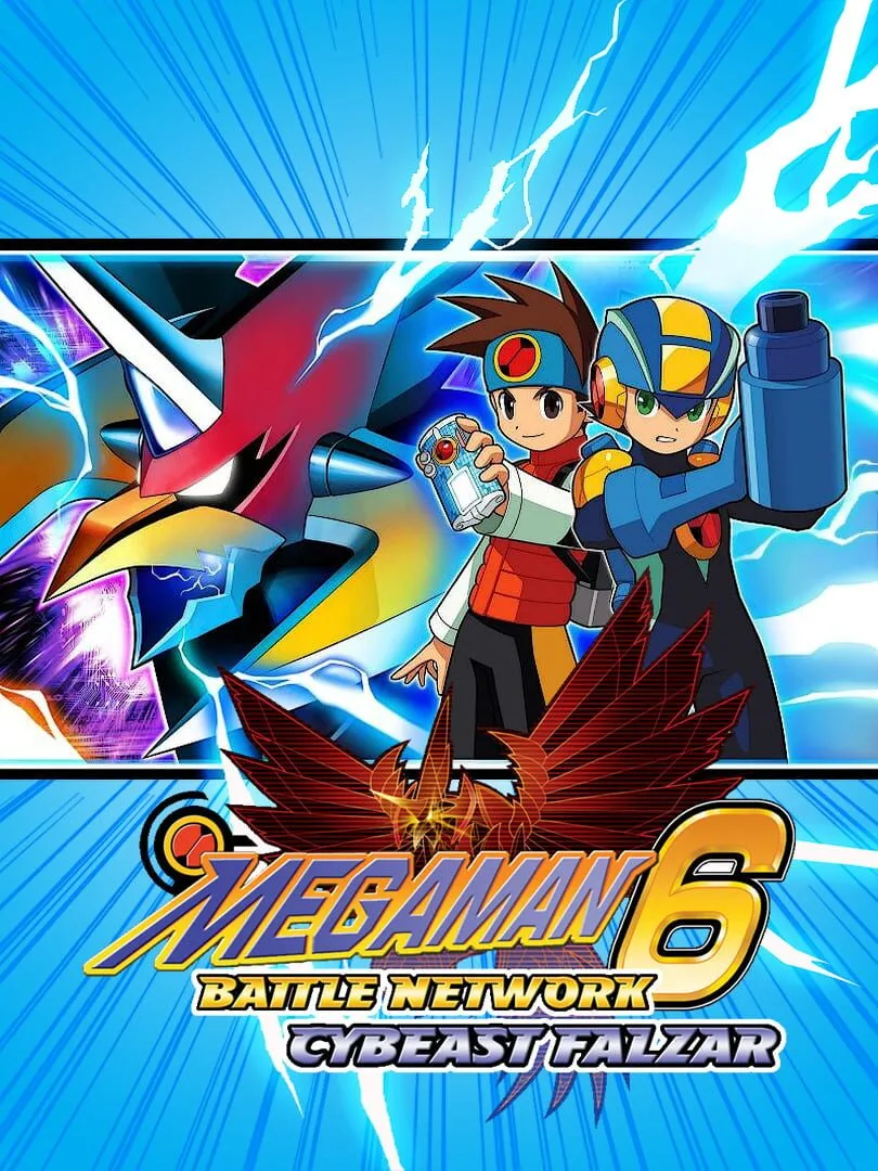 Mega Man Battle Network 6: Cybeast Falzar cover art
