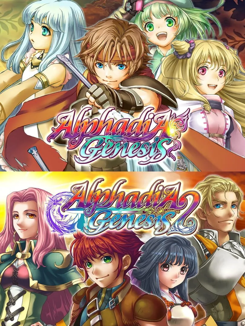 Alphadia Genesis 1 & 2 cover art