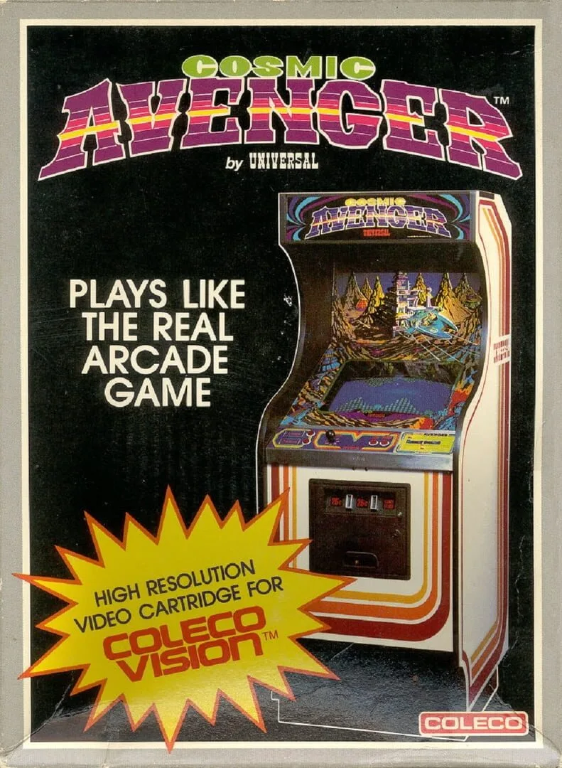 Cosmic Avenger cover art