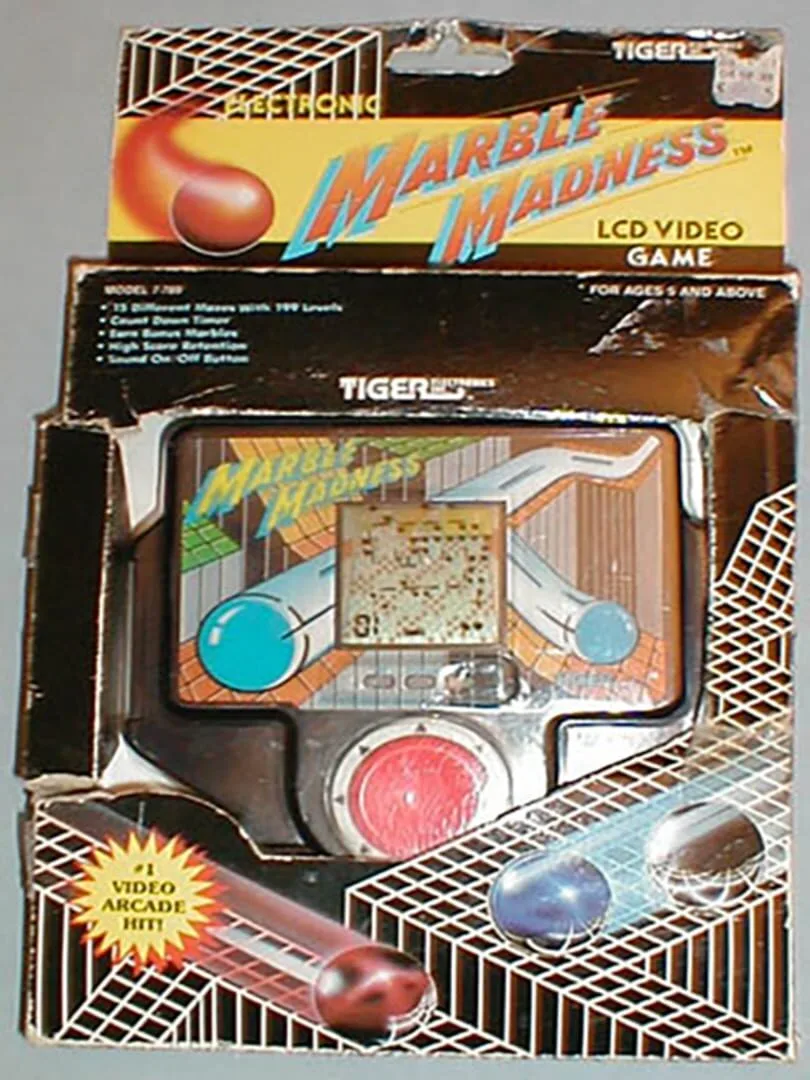 Marble Madness cover art