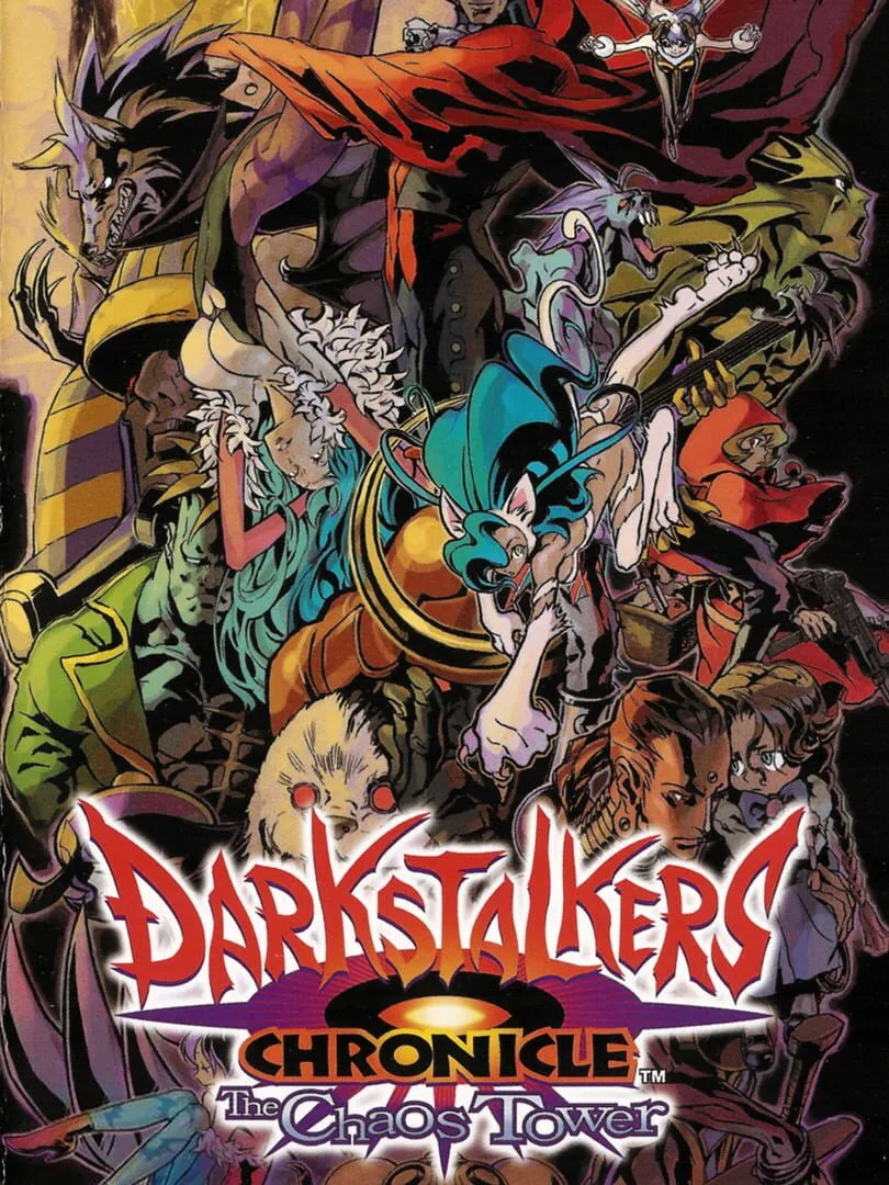 Darkstalkers Chronicle: The Chaos Tower cover art