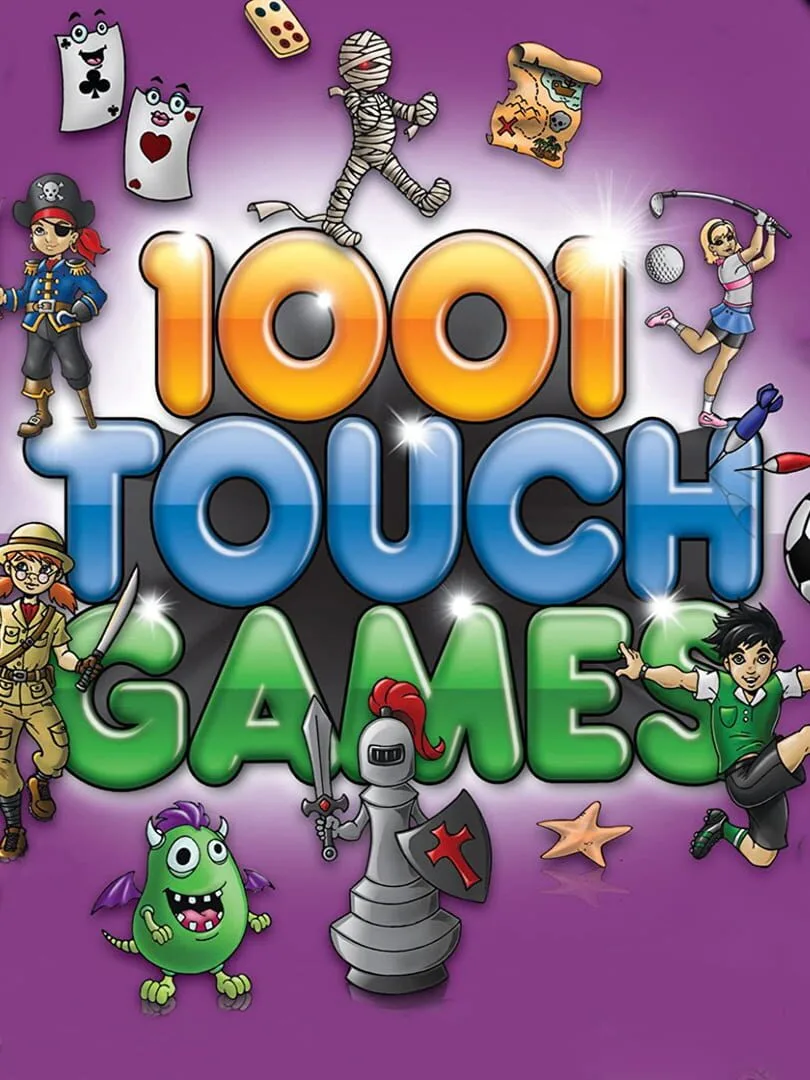 1001 Touch Games cover art