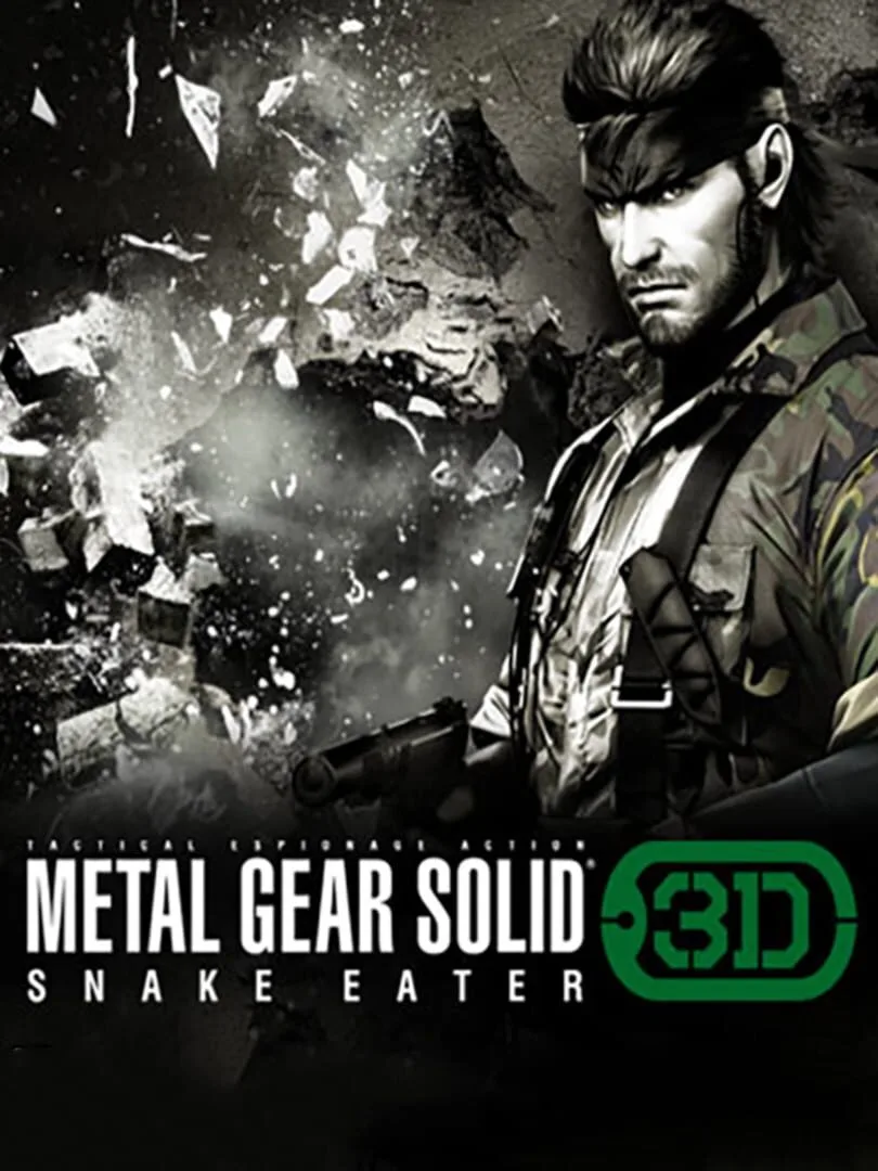 Metal Gear Solid: Snake Eater 3D cover art