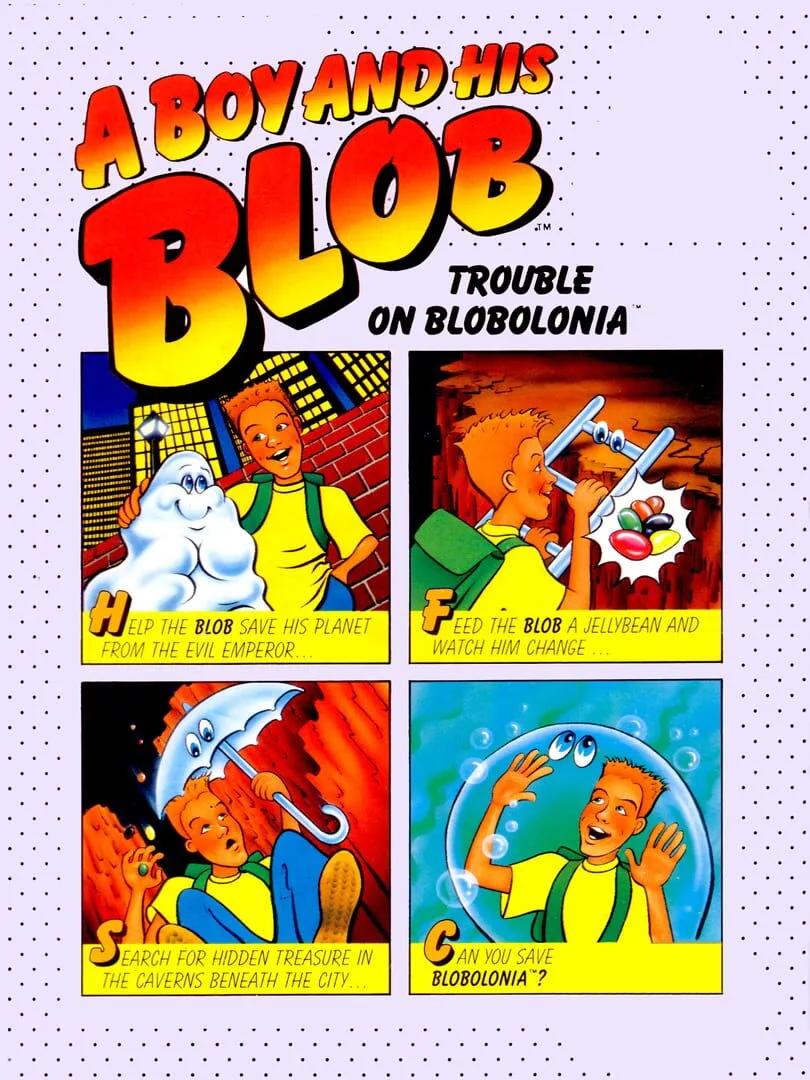 A Boy and His Blob: Trouble on Blobolonia box art