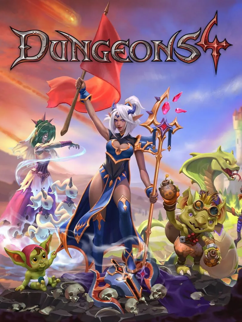 Dungeons 4 cover art
