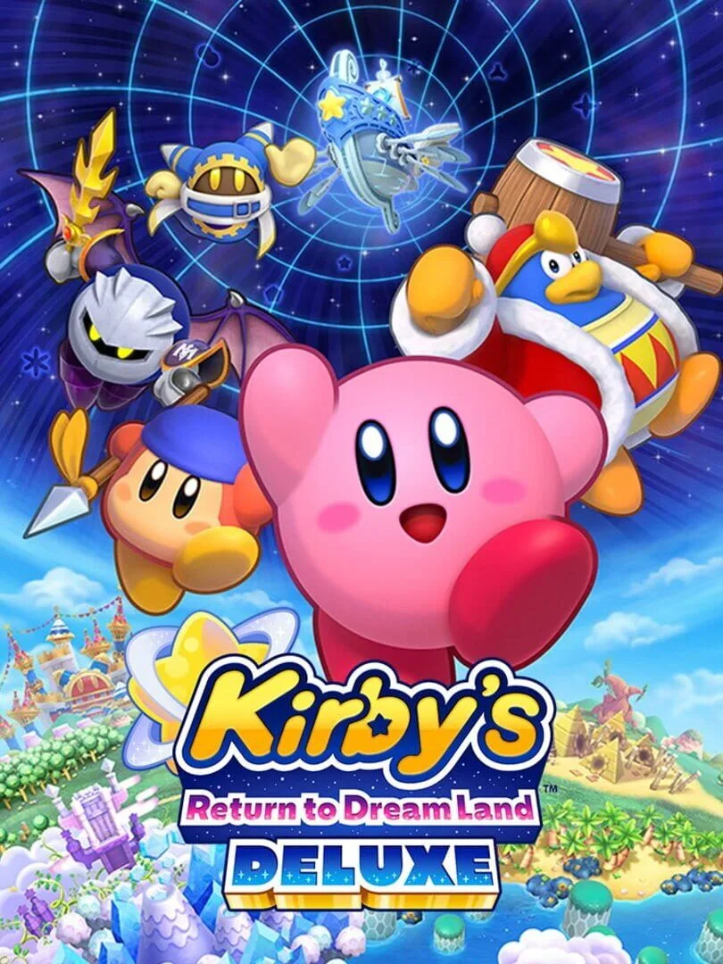 Kirby’s Return to Dream Land Deluxe cover art