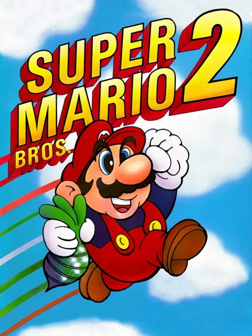 Super Mario Bros. 2 cover art