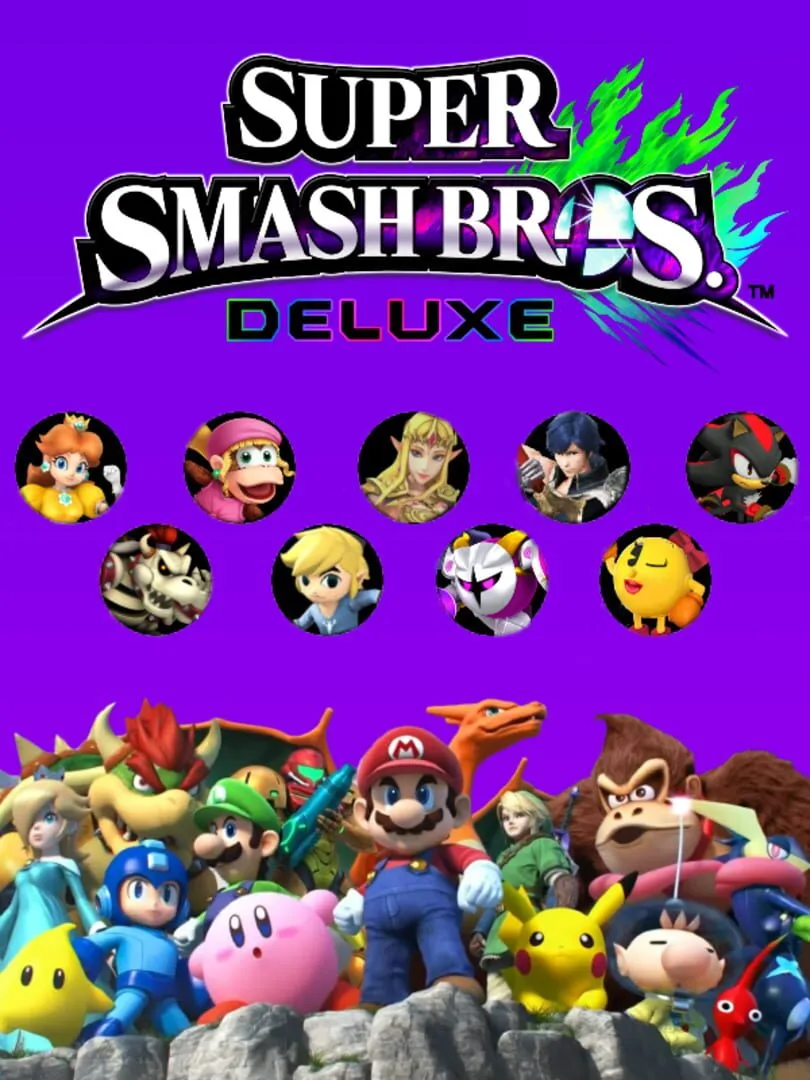 Super Smash Bros. Deluxe cover art