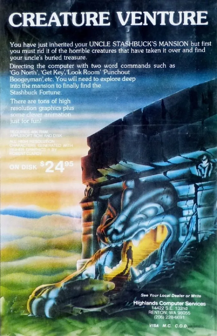 Creature Venture cover art